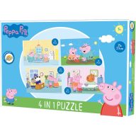 Peppa malac Family activities puzzle 4 az 1-ben