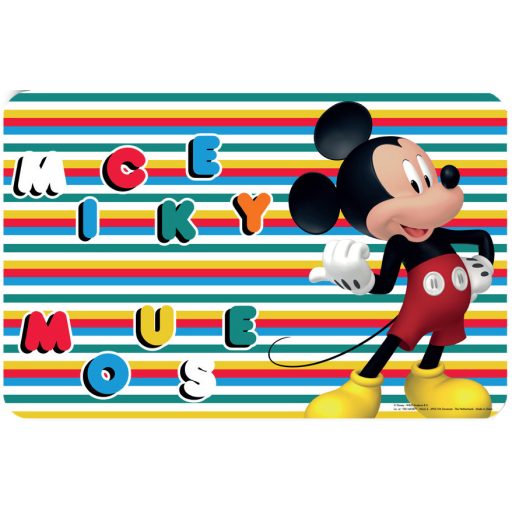 Disney Mickey Stripy tányéralátét 43x28 cm