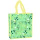 Virág Green shopping bag 34 cm