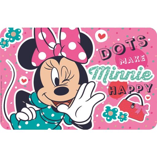 Disney Minnie Happy Dots tányéralátét 43x28 cm