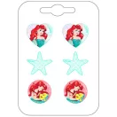Disney Hercegnők, Ariel Star fülbevaló szett 3 pár