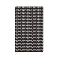 One Piece Black gumis lepedő 90x200 cm