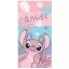Disney Lilo és Stitch, A csillagkutya Pink fürdőlepedő, strand törölköző 70x140cm (Fast Dry)