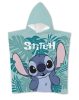 Disney Lilo és Stitch, A csillagkutya Leaf strand törölköző poncsó 55x110 cm (Fast Dry)
