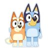 Bluey Best Pals formapárna, díszpárna 34x28 cm