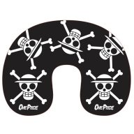 One Piece Black Skull utazópárna, nyakpárna