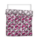 Hello Kitty Pink Bow steppelt ágytakaró, paplan 240x220cm