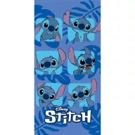  Disney Lilo és Stitch, A csillagkutya Expressions fürdőlepedő, strand törölköző 70x140cm (Fast Dry)