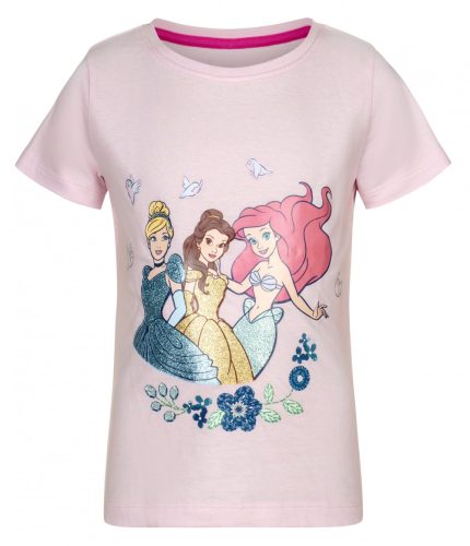 Disney Hercegnők gyerek rövid póló, felső 98-128 cm