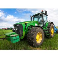 Traktor Green polár takaró 100x140cm