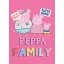 Peppa malac Family Pink polár takaró 100x140cm
