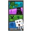 Minecraft Adventure Time fürdőlepedő, strand törölköző 70x140cm