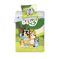   Bluey Family Snuggle gyerek, ovis ágyneműhuzat 100×135cm, 40×60 cm