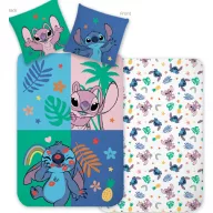   Disney Lilo és Stitch, A csillagkutya Tropical Friend gyerek, ovis ágyneműhuzat 100×135 cm, 40×60 cm