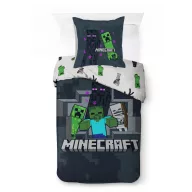  Minecraft Last Block Standing ágyneműhuzat 140×200cm, 70×90 cm