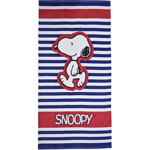 Snoopy Stripes fürdőlepedő, strand törölköző 70x140cm