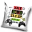 Gamer Repeat párnahuzat 40x40 cm