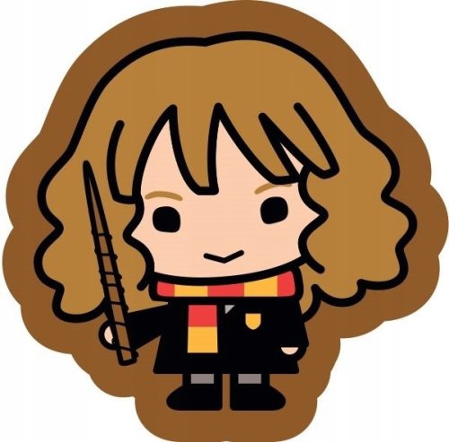 Harry Potter Hermione formapárna, díszpárna 45x43 cm