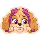 Mancs Őrjárat Skye formapárna, díszpárna 40 cm Velúr