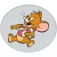 Tom és Jerry Garland formapárna, díszpárna 35 cm