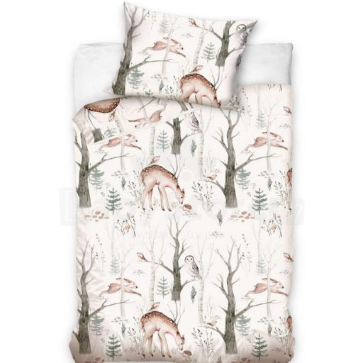 Állatos Whisper gyerek, ovis ágyneműhuzat 90x120 cm, 40×60 cm