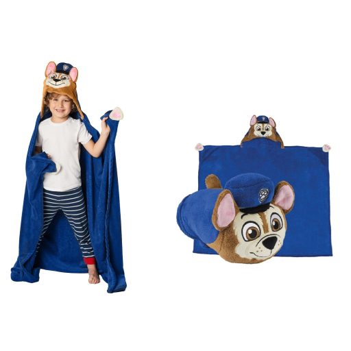 Mancs Őrjárat Chase 3D coral fleece polár takaró 110x140cm