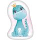 Dinoszaurusz Crown formapárna, díszpárna 40x27 cm