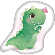 Dinoszaurusz Butterfly formapárna, díszpárna 33x28 cm