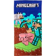   Minecraft Diamond Armor fürdőlepedő, strand törölköző 70x140cm