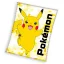 Pokémon Spark flanel polár takaró 110x140cm