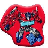   Transformers Red Autobot formapárna, díszpárna 39x42 cm Velúr