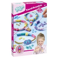 Színes Kawaii Totum karkötő készítő szett