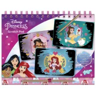   Disney Hercegnők Beauty scratch képkarcoló készlet és activity szett