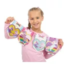 Unikornis Heart gyémántszemes girland szett 4 db-os