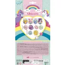 Unikornis Heart gyémántszemes girland szett 4 db-os
