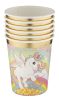 Unikornis Rainbow papír pohár 6 db-os 250 ml