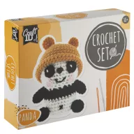 Panda kölyök Craft kreatív horgoló szett