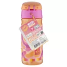 Csajos Besties műanyag szívószálas kulacs akasztóval 450 ml