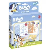 Bluey Happy kreatív szett spray tollal