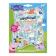 Peppa malac Awesome Friends ablakmatrica szett