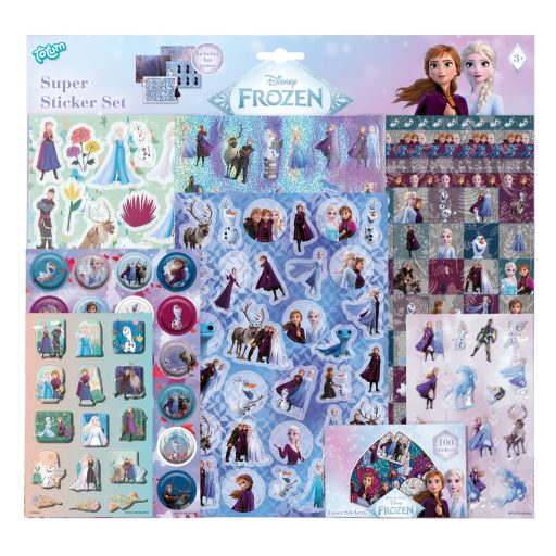 Disney Jégvarázs Adventure Super matrica szett játékkal