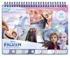 Disney Jégvarázs Destiny puzzle matrica és színező szett