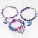 Disney Lilo és Stitch, A csillagkutya Purple charm karkötő készítő szett