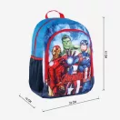 Bosszúállók Triple Force iskolatáska, táska 41 cm