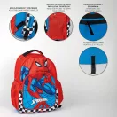 Pókember Checked iskolatáska, táska 42 cm
