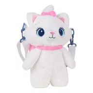 Disney Marie White plüss hátizsák, táska 28 cm
