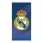 Real Madrid Crown Blue fürdőlepedő, strand törölköző 70x140cm (Fast Dry)