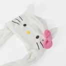 Hello Kitty White gyerek sapka mozgatható fülekkel