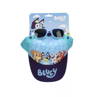 Bluey Blue Team napszemüveg és baseball sapka szett