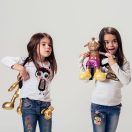 Disney Mickey Smile Clip plüss kulcstartó 10 cm